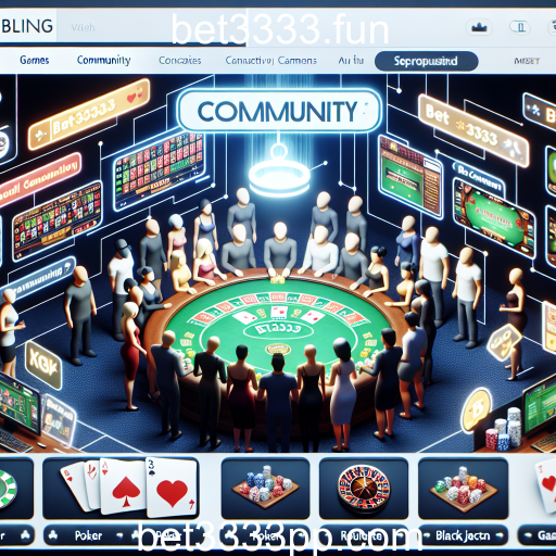 Explorando a Categoria 'Comunidade' em bet3333.fun